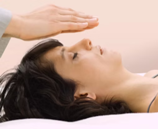 Person receiving a massage